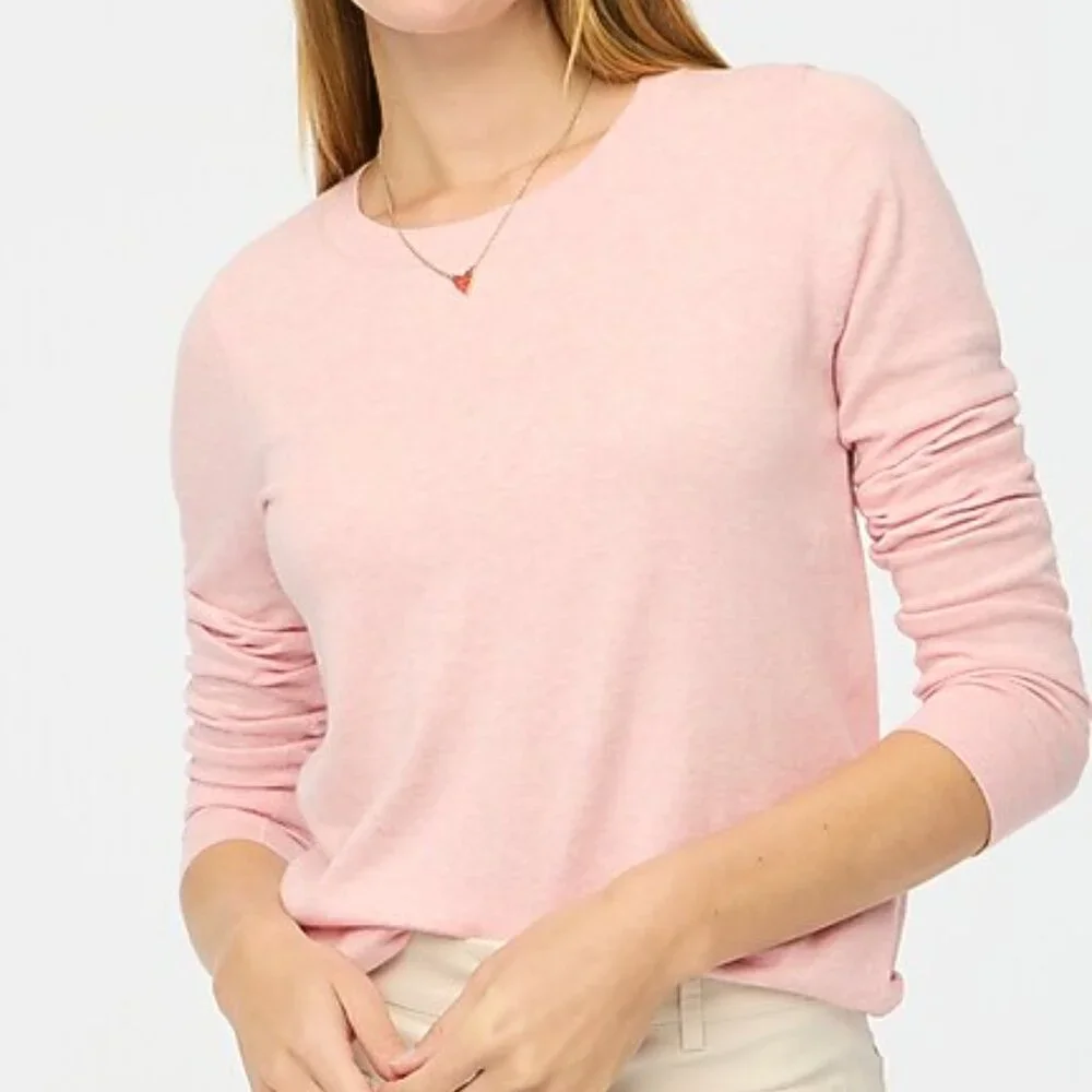 J. Crew Teddie Crew Neck Sweater M